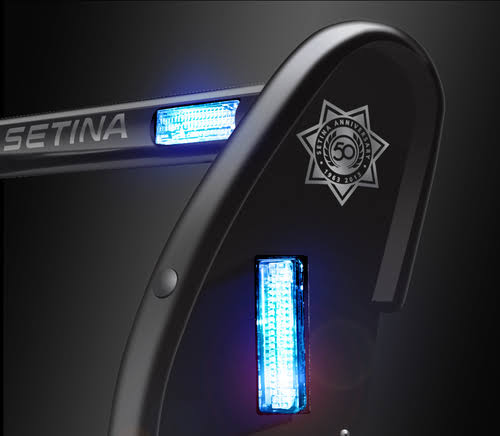 Setina LED Push Bumper PB-450-L Grill Guard for Police Cars SUVs Trucks u0026 Vans
