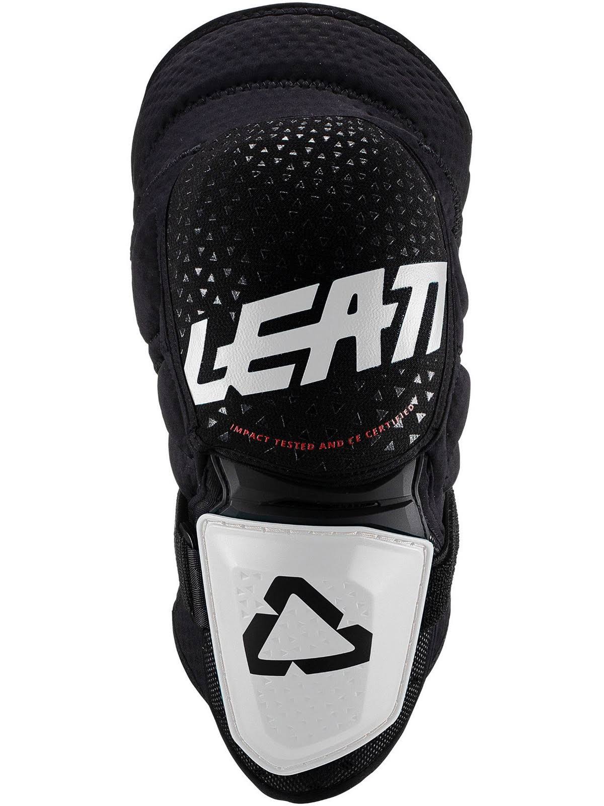 Leatt 3DF Hybrid Knee Guard White - Black Small/Medium
