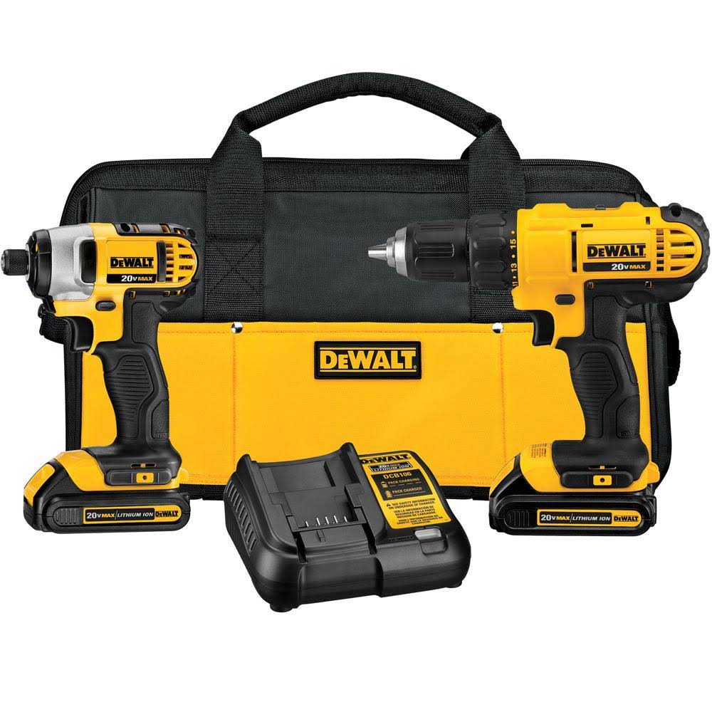 DeWalt DCK240C2DCS391B - 20-Volt Max Lithium-Ion Cordless Drill/Driver Combo Kit (3-Tool) w/ Circular Saw