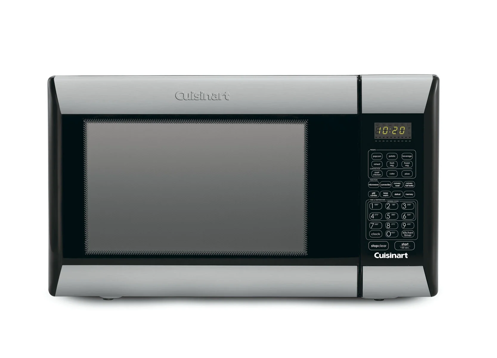 Cuisinart 1.2 Cubic Foot 1000 W Microwave Oven w/ Reversible Grill Rack