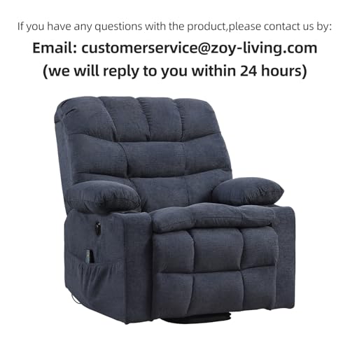 Phoenix Home Large Power Lift Recliner with Massage and Heat for Elderly, Heavy Duty & Safety Motion Reclining Mechanism, Ergonomic Electric Wider Chair with USB Port, 2 Hidden Cup Holders, Brown