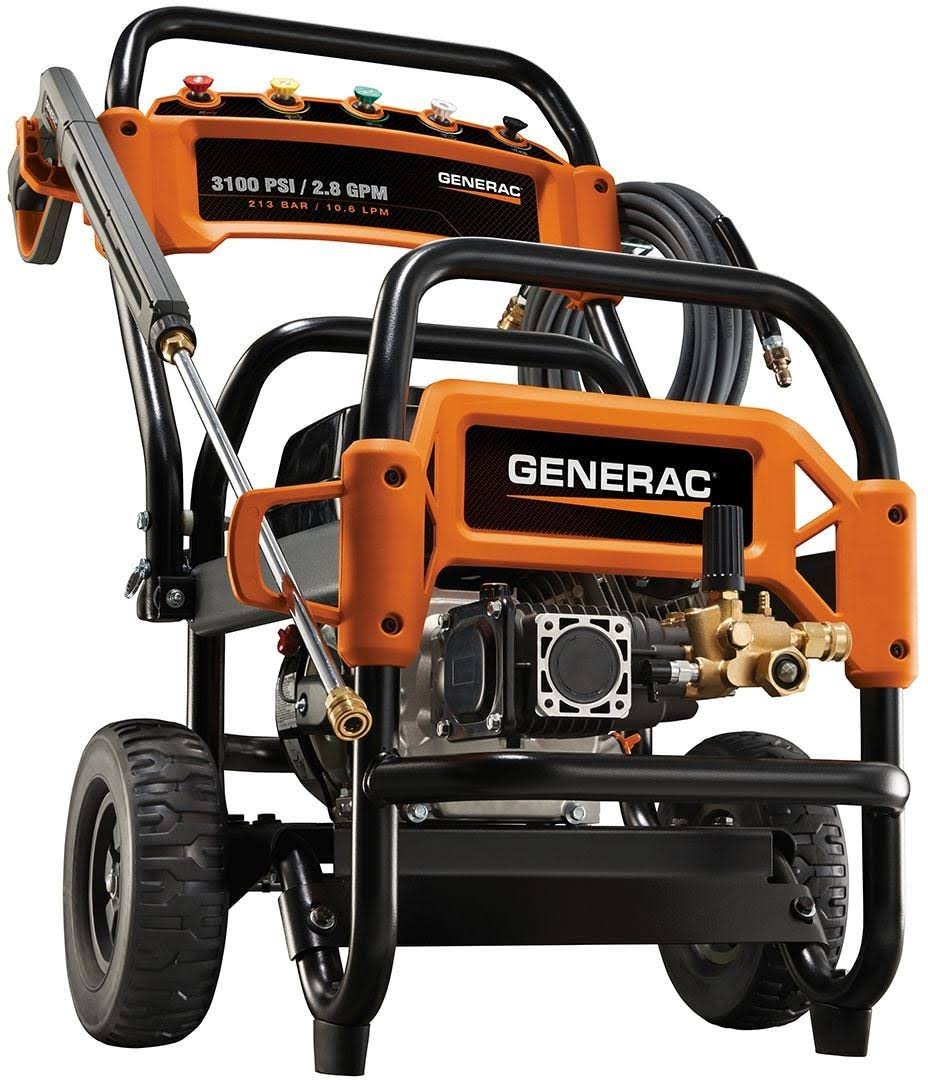 Generac 6602 Onewash 2,000 - 3,100 PSI 2.8 GPM Residential GAS Pressure Washer
