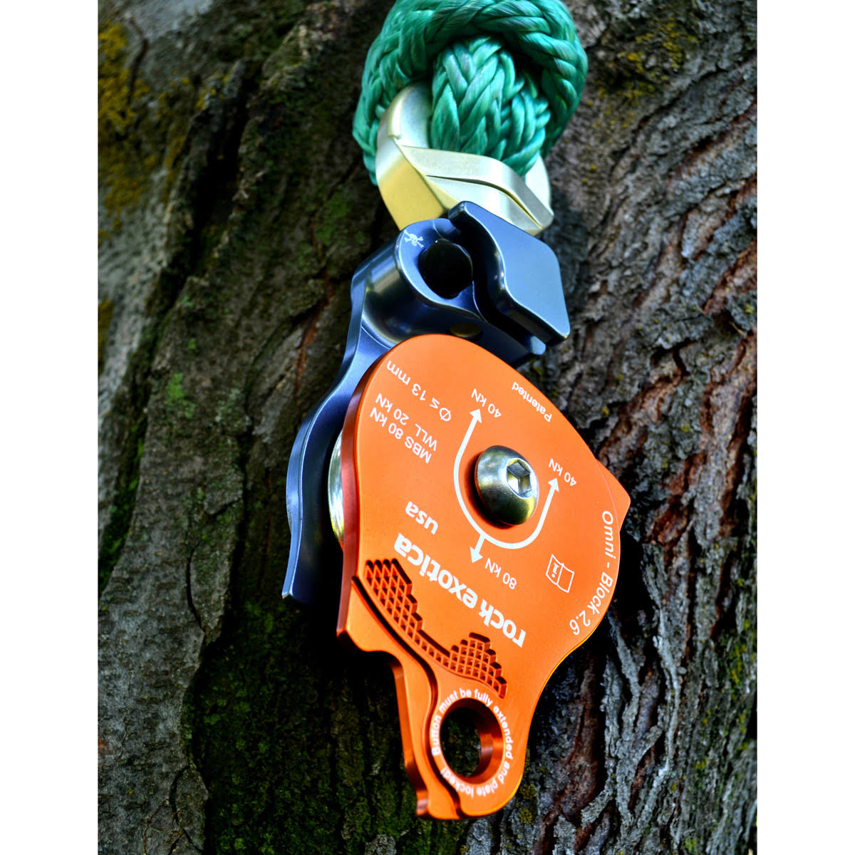 Rock Exotica Omni-Block 2.6 in. Swivel Pulley