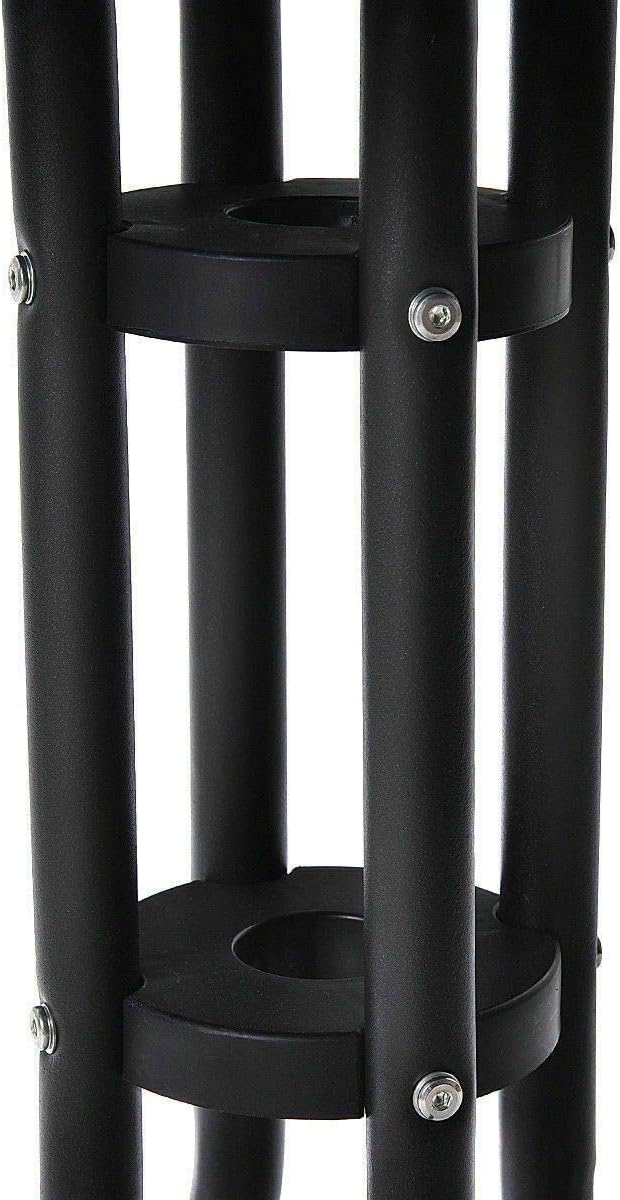 Bistro Set 3 Pcs. Round Table Tempered Glass Folding Chairs Sturdy Durable, Garden Backyard Patio Outdoor Furniture