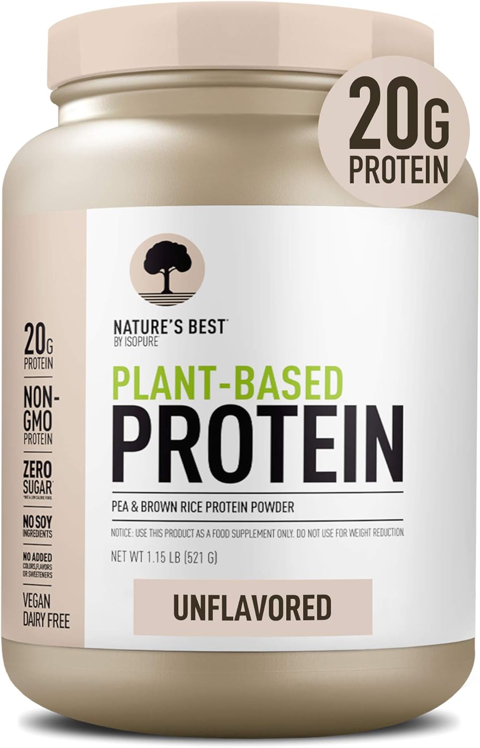 Isopure Protein Powder, Whey Protein Isolate Powder, 25g Protein, Zero Carb & Keto Friendly, No Added Colors/Flavors/Sweeteners, Flavor: Unflavored 3 Pound (Packaging May Vary) Pack of 2