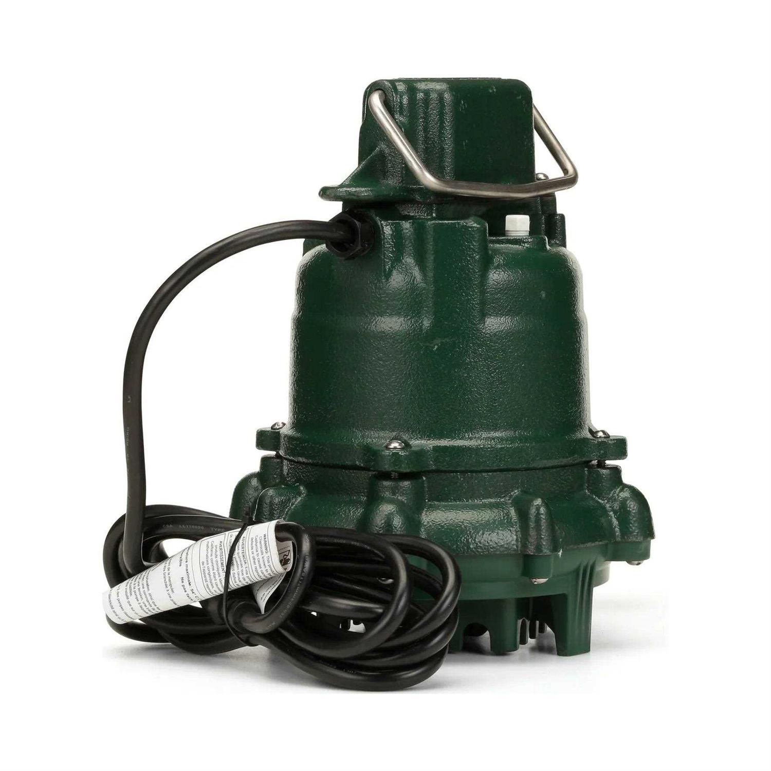 Zoeller N53 Non-Automatic Cast Iron Sump Pump 53-0002 - Shop Hardware Tools Online Store