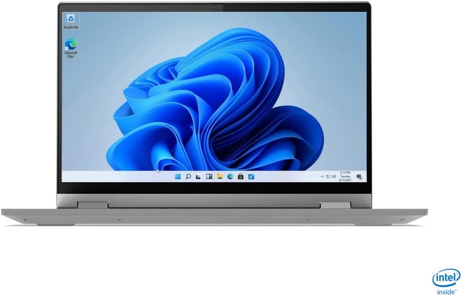 Lenovo 2022 Newest Flex 5i 14" FHD Touchscreen 2-in-1 Laptop Computer, Dual Core Intel i3-1115G4 (Upto 4.1GHz, Beats i5-1030G7), 4GB RAM, 256GB SSD, WiFi, Webcam, Platinum Gray, Win 11+MarxsolCables