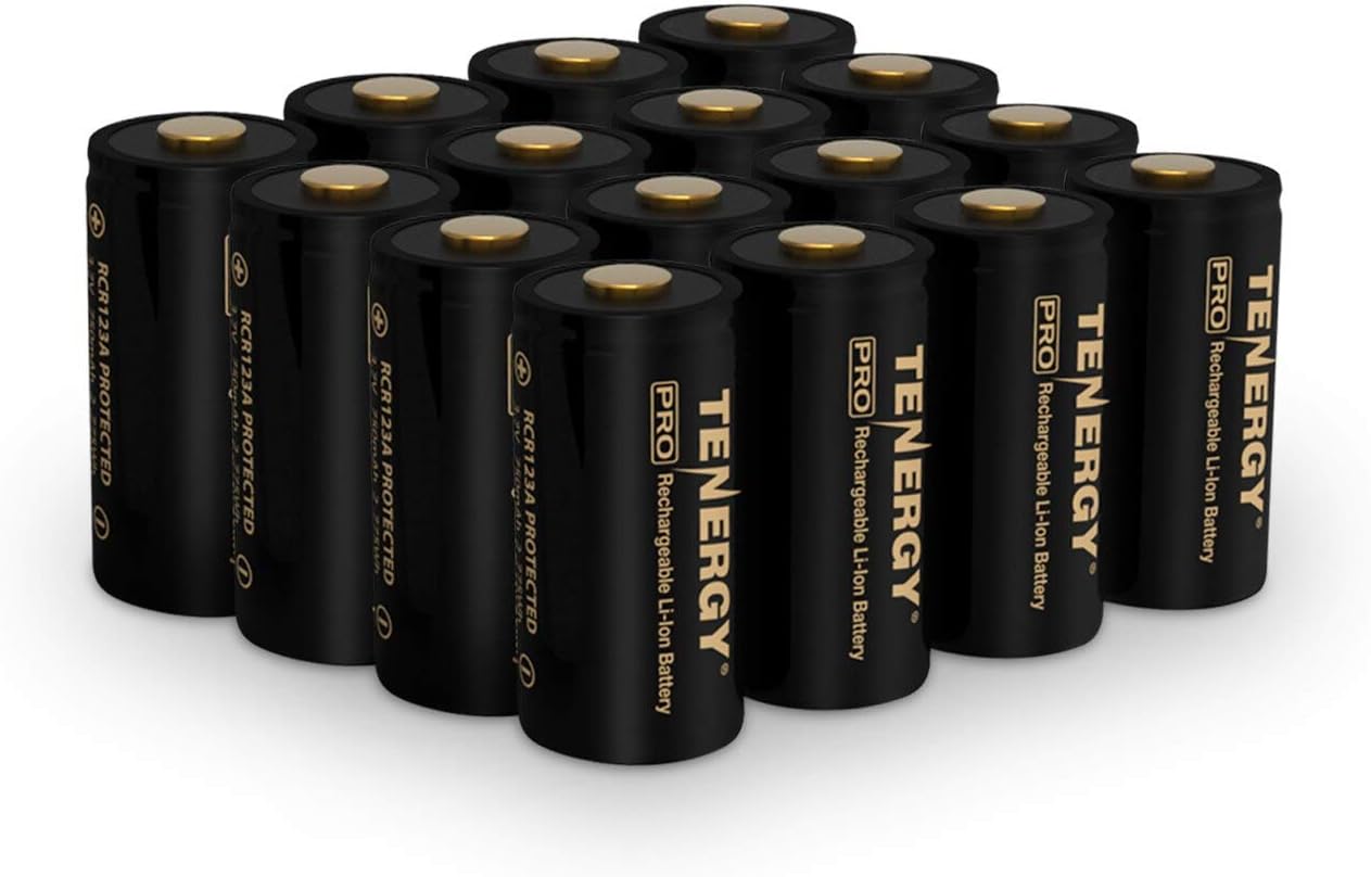 Tenergy 16 Pack Premium Pro Batteries Compatible with Arlo Wireless Cameras Certified Works with Arlo