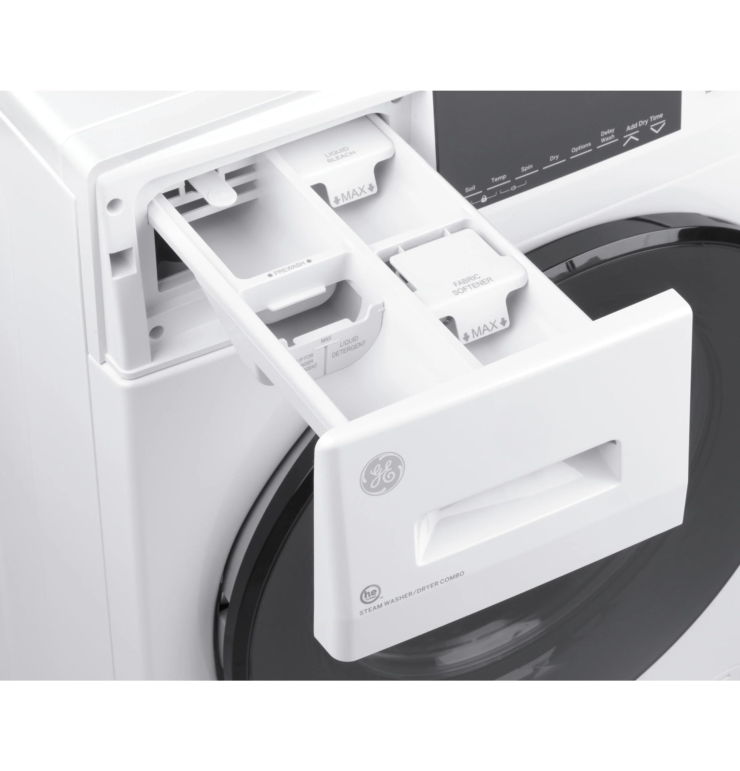 Ge Gfq14es 24" Wide 2.4 Cu. Ft. Capacity Front Load Washer / Condenser Dryer Combo - White