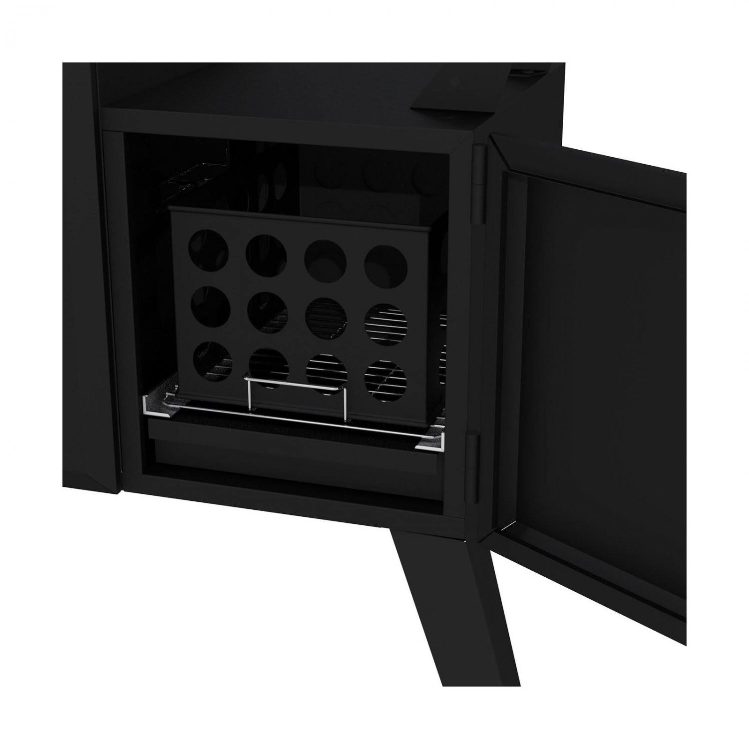 Dyna-Glo Vertical Offset Charcoal Smoker, Black