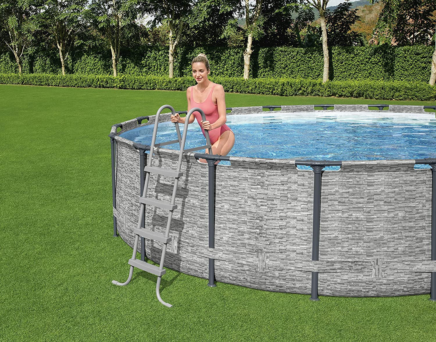 Bestway Steel Pro MAX 18' x 48" Above Ground Pool Set