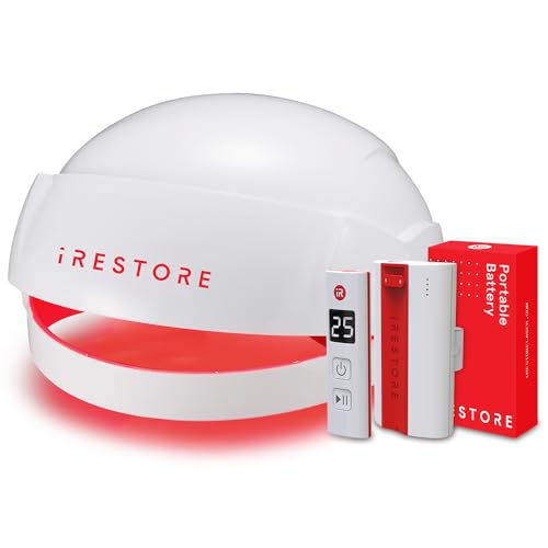 iRestore Essential Laser Hair Growth System - FDA Cleared Hair Growth for Men & Hair Loss Treatments for Women with Thinning Hair, Hair Regrowth for Women