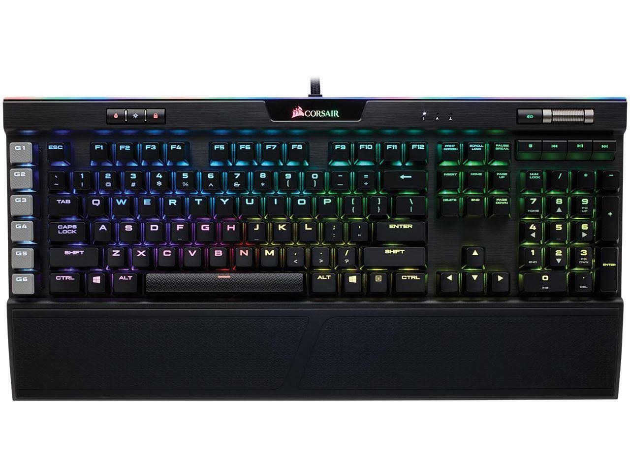 Corsair K95 RGB Platinum Mechanical Gaming Keyboard - Cherry MX Brown