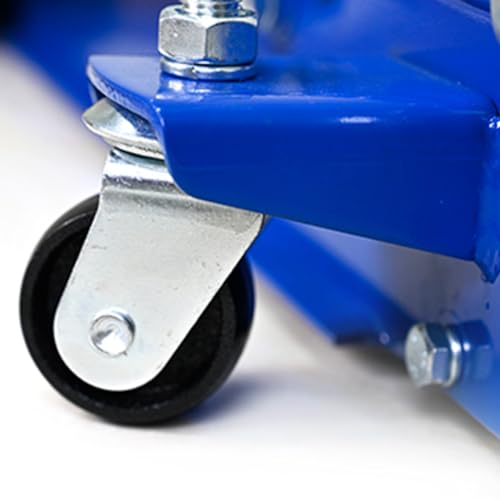 Heavy Duty 3 Ton Floor Jack, Steel Service Jack Quick Rise with Double Pump for Quick Lifting, Lifting Range 4"-21", Trolley Floor Jack Foot Model