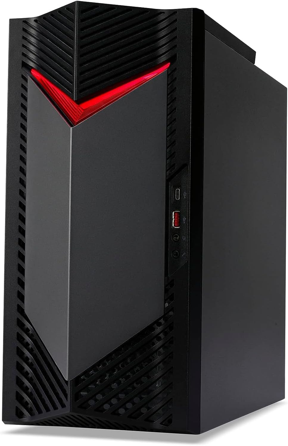 Acer Nitro 50 N50-650-UR13 Gaming Desktop | 13th Gen Intel Core i5-13400F 10-Core Processor | NVIDIA GeForce RTX 3060 | 16GB 3200MHz DDR4 | 512GB SSD | 1TB HDD | Intel Wi-Fi 6E AX211 | Windows 11 Home