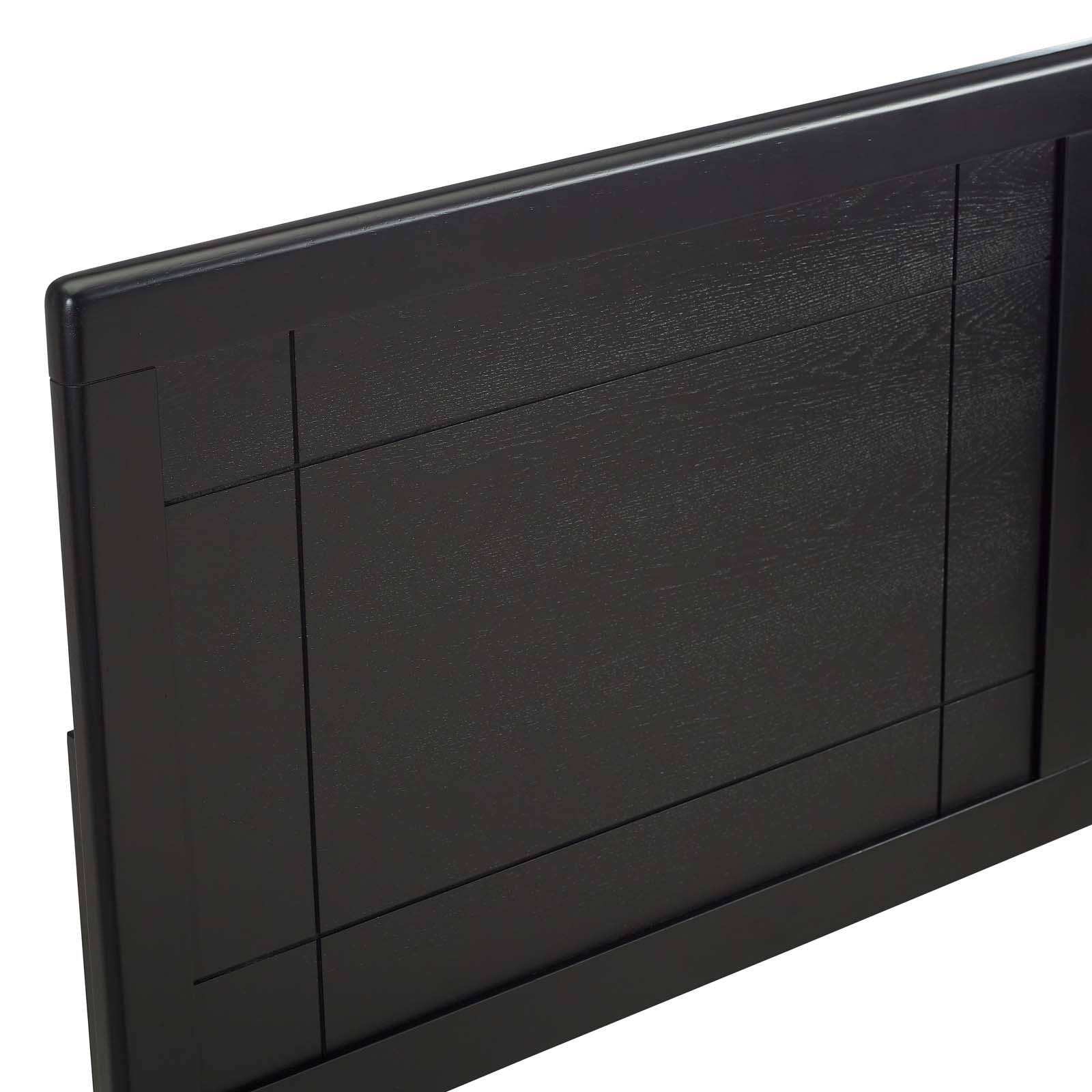 Modway Archie Queen Headboard Gray Wood
