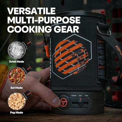 Electric Kettle Pot, Portable French Press Coffee Maker, Small Travel Water Boiler Cooker, 500 W Electric Tea Kettle for Boiling Water, Popcorn Maker, Camping RV Essentials