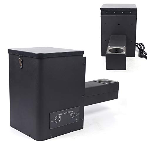 Pellet Smoker Hopper Assembly Kit, Intelligent Digital Temperature Controller Electric Wood Pellet Smoker Grill Part for Grill, Smoke, Bake, Roast, Braise, and BBQ (Mechanical Knob)