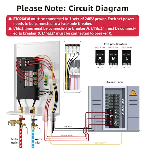 MIZUDO Electric Tankless Water Heater