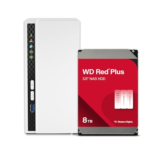 QNAP 4 Bay NAS with 12TB Storage Capacity, Preconfigured RAID 5 Seagate IronWolf Drives Bundle, 2.5GbE Ports (TS-433-4G-44ST-US)