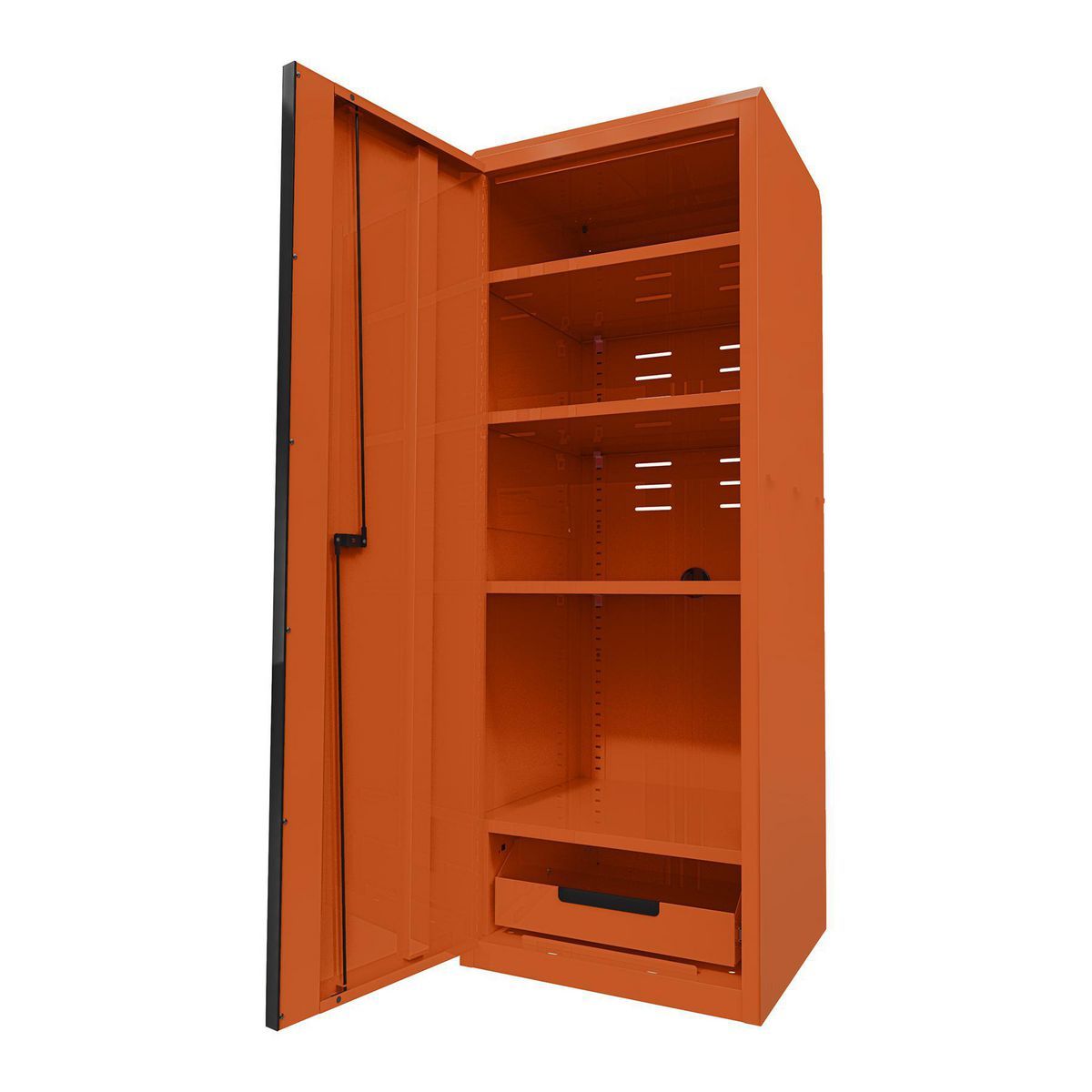 U.S. GENERAL 22 in. End Locker, Series 3, Blue