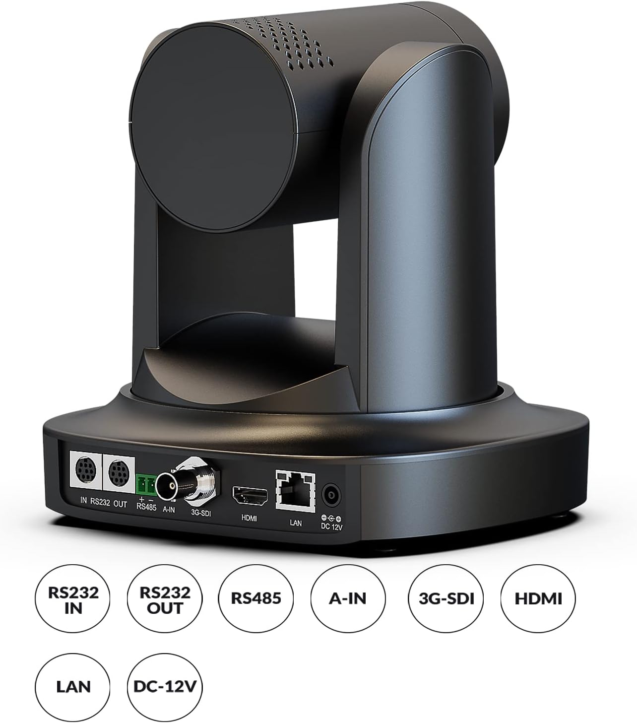 Church Camera Live Streaming Conference Room Camera System PTZ Camera POE 20x Optical Zoom with Simultaneous HDMI/3G-SDI 1080P 60Fps IP Live Streaming for Meeting Broadcast Conference Churches Events