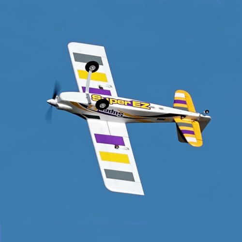 Fms Rc Plane for Adults Remote Control Airplane Super EZ Trainer V4 1220mm Wingspan with Floats 4 Channel Water Sea Airplane Rc Planes for Beginners PNP (No Control, Battery, Charger)