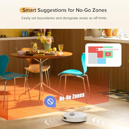 roborock Q5 Max+ Robot Vacuum with Self-Empty Dock, Upgraded from Q5+, 5500 Pa Suction, DuoRoller Brush, Hands-Free Cleaning for up to 7 Weeks, PreciSense LiDAR Navigation, App & Voice Control
