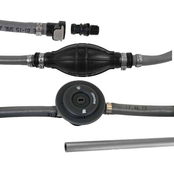 West Marine O/B Platinum Universal Fuel Line ASSEMBLY, 6& x 3/8x22