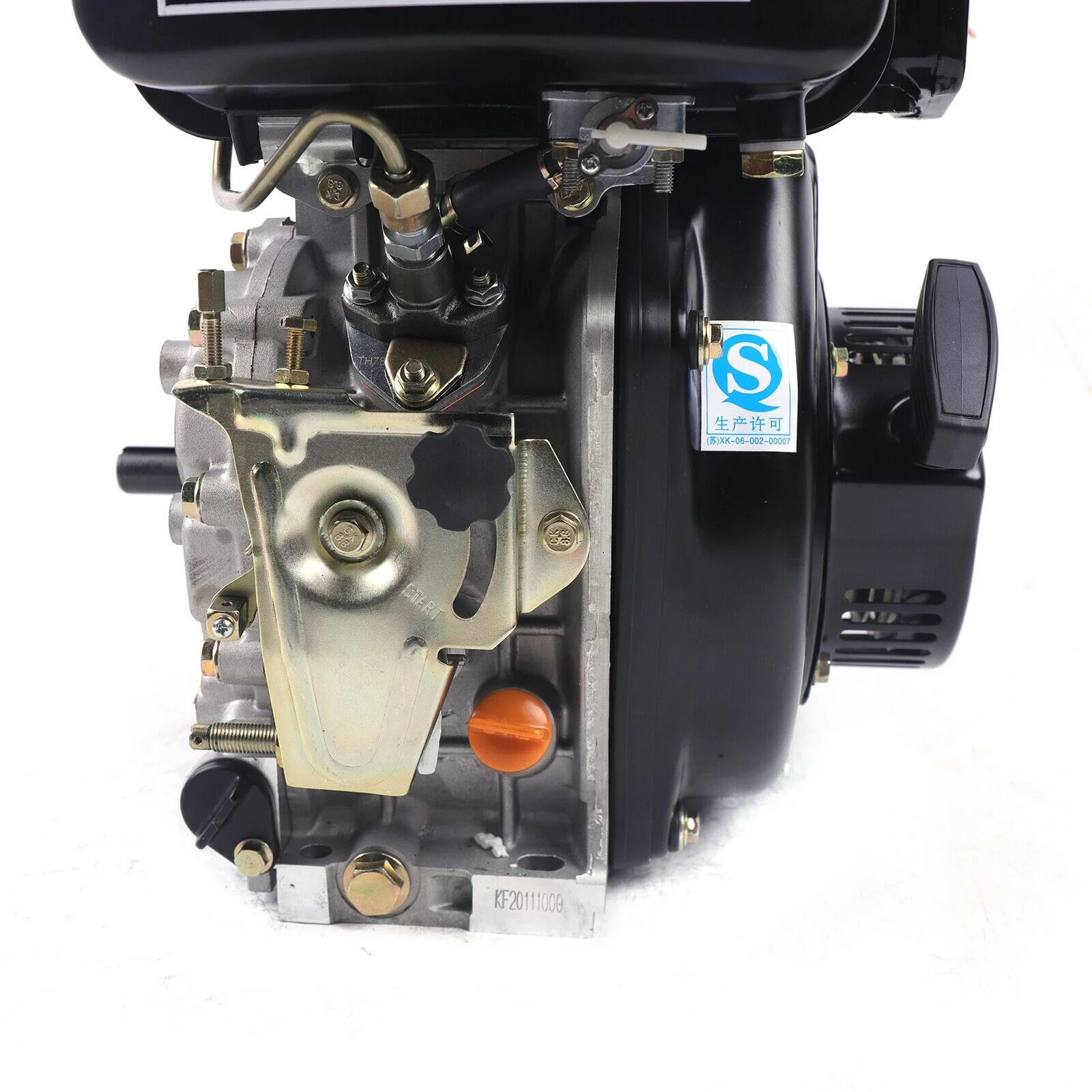 Air-Cooled Engine 4 Stroke 247CC Diesel Engine Single Cylinder with Direct Injection Fuel System for Road Cutting Machines, Grinding Machines, Water Pumps, Micro Tillers, Air Conditioning Compressors
