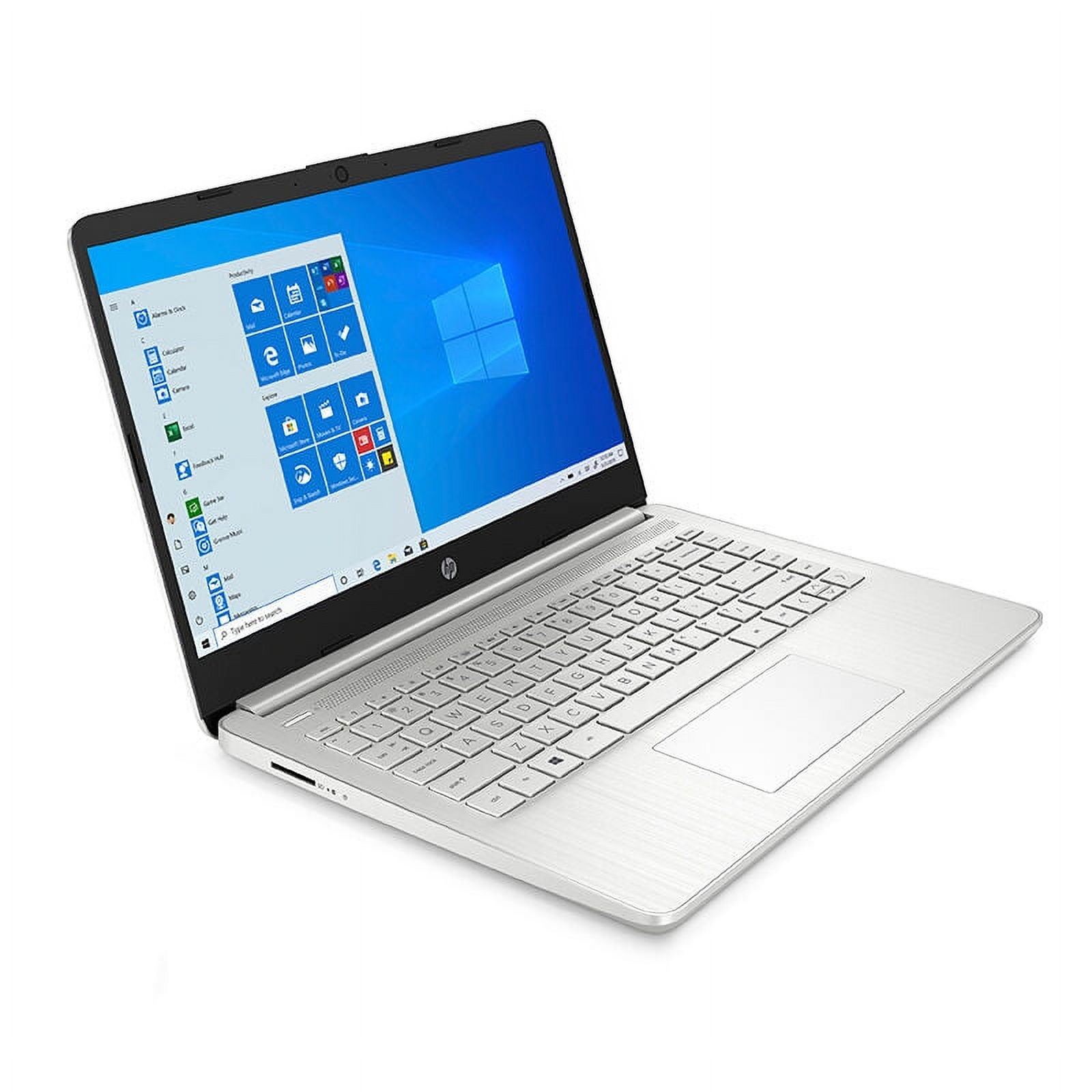 Restored HP Laptop 14-FQ0075NR 14" AMD Athlon Silver 3050U, Windows 10 Home in S Mode, AMD Radeon Graphics, 4GB RAM DDR4, 64GB eMMC, Natural Silver (Refurbished)