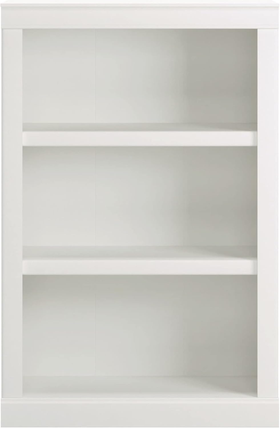 Realspace® 45"H 3-Shelf Bookcase, Arctic White