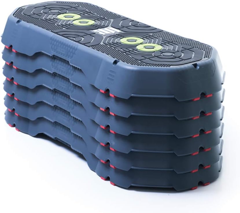 Escape Fitness Anti Slip 4.5 Inch Tall Step Platform for a Variety of Aerobic, Cardio, and Plyos Workout Training Exercises