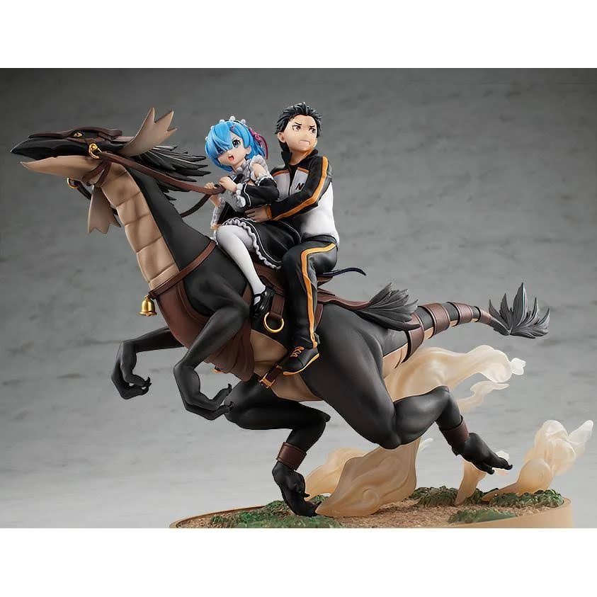 Kadokawa Rem u0026 Subaru Attack on The White Whale Ver. Re:Zero Starting Life in Another World Figure