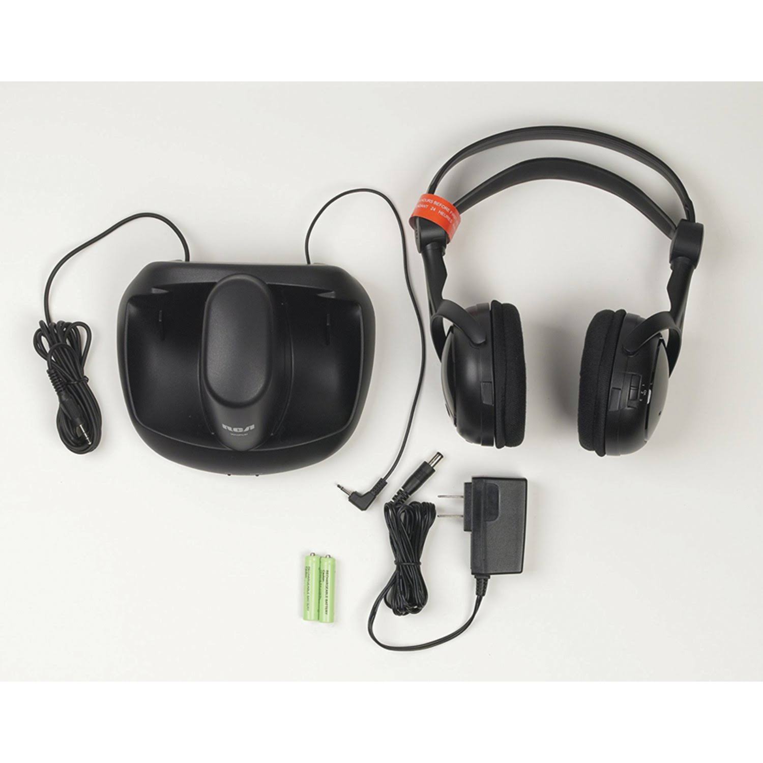 RCA WHP141 Wireless Over-Ear Headphones - Black
