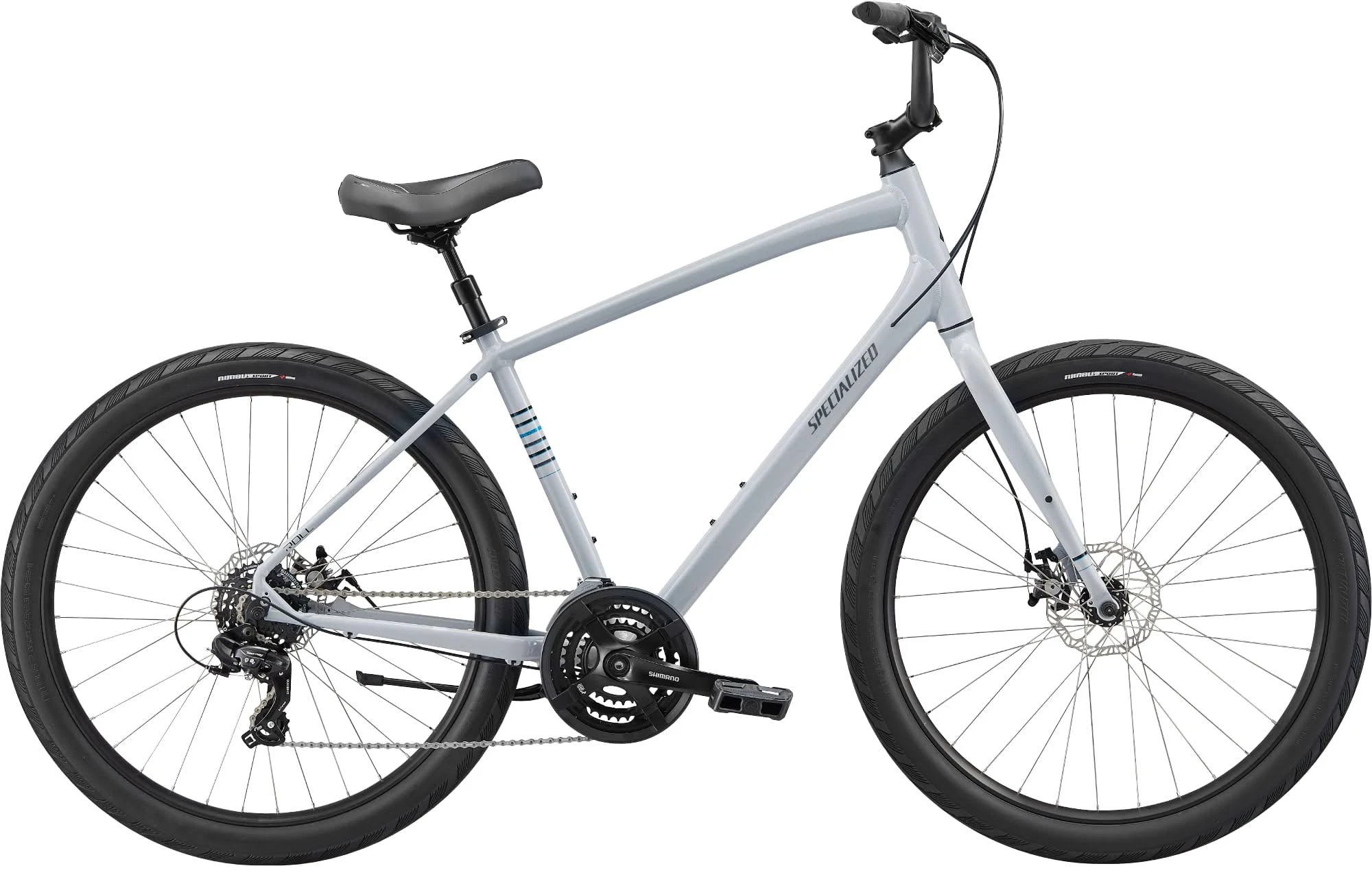 Specialized 2020 Roll Sport - Dove Grey / Pro Blue / Satin Black / M