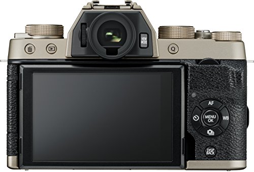 Fujifilm X-T100 Mirrorless Digital Camera w/XC15-45mmF3.5-5.6 OIS PZ Lens - Dark Silver
