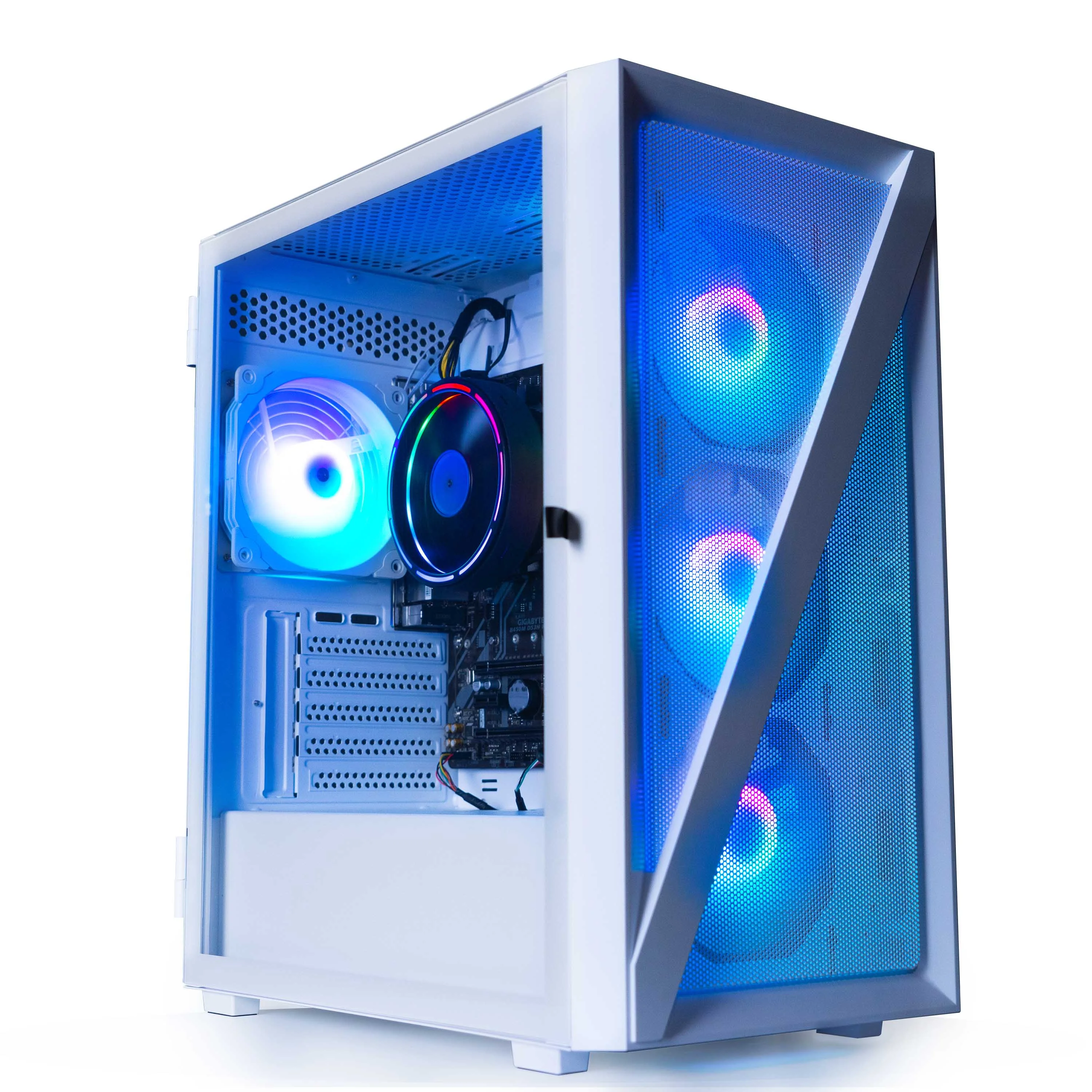 Periphio Fortress Gaming PC Computer | AMD Ryzen 5 5600G | Radeon Vega 7 Graphics | 1TB Solid State (SSD) | 16GB DDR4 RAM | Windows 11 | RGB Battlestation Gaming Bundle