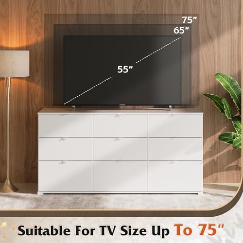 WLIVE Wood Dresser with 5 Drawers, Black Wooden Storage Cabinet, Organizer Drawers for Bedroom, Living Room, Hallway, Measuring 15.75" W * 31.50" D * 45.35" H ﻿