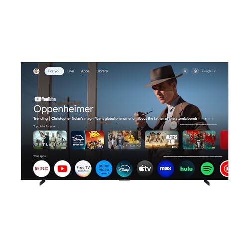 TCL 55-Inch Class QM7K Series QD-Mini LED 4K UHD Google Smart TV Best Premium Mini-LED TV - QLED, 144hz, 240hz Gaming Rate, Anti-Reflective Screen, Bang & Olufsen Audio, Atmos (55QM7K, 2025 Model)