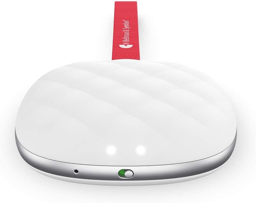 Bellman & Symfon Vibio - Wireless Bedshaker Alarm Connects to Mobile Device via Bluetooth - Create Custom Alarms on App : for Heavy Sleepers & People Who Can Not Hear Their Alarm, Deaf & Seniors