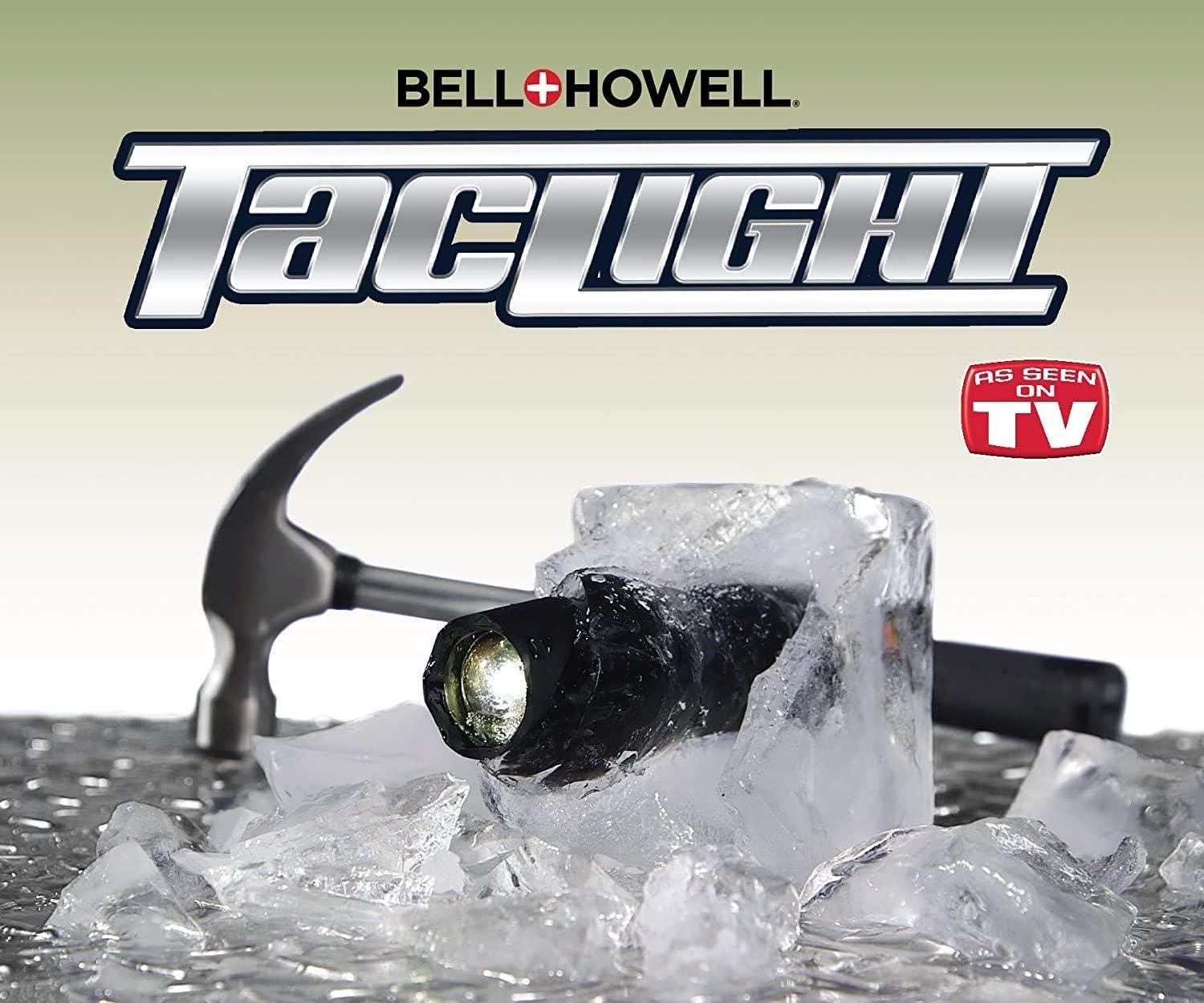 Taclight Flashlight by Bell+Howell High Lumens LED Tactical Flashlight 5 Modes & Zoom Function 40X Brighter Water Proof Handheld FlashLight For Emergency Camping Accessories As Seen On TV Set of 3