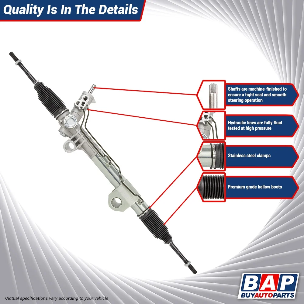 For Chevy Aveo & Pontiac G3 2004-2011 Power Steering Rack & Pinion - Buyautoparts