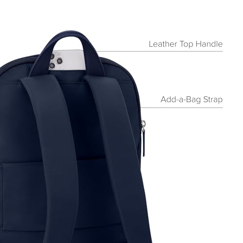 TUMI - Voyageur Halsey Backpack - Travel Backpack - For Business, Fashion, Commute - Holds Up to 14" Screens - Black & Gold