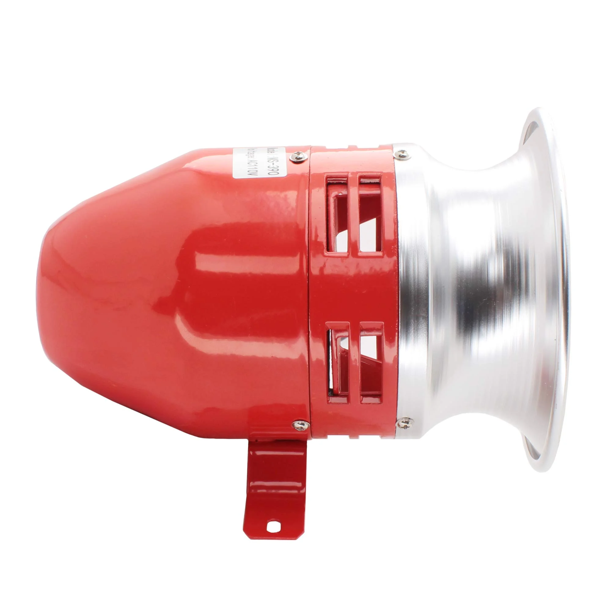 Shopcorp MS-390, 110V Industrial Motor Alarm Bell Horn Sound Buzzer Siren, Decibel Security (112 Decibels)