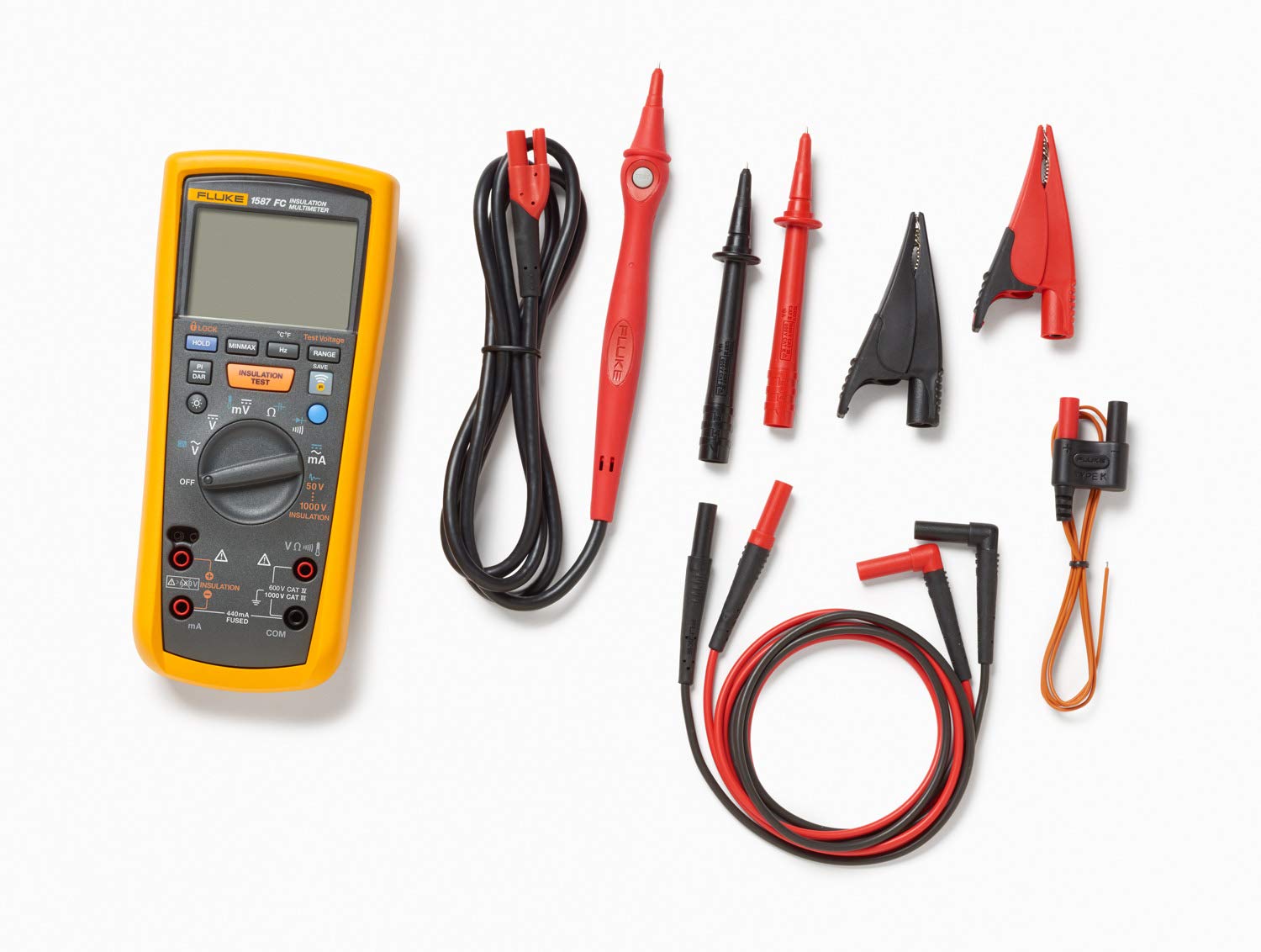 Fluke - Fluke-1587 FC Fluke 1587 FC 2-In-1 Insulation Multimeter