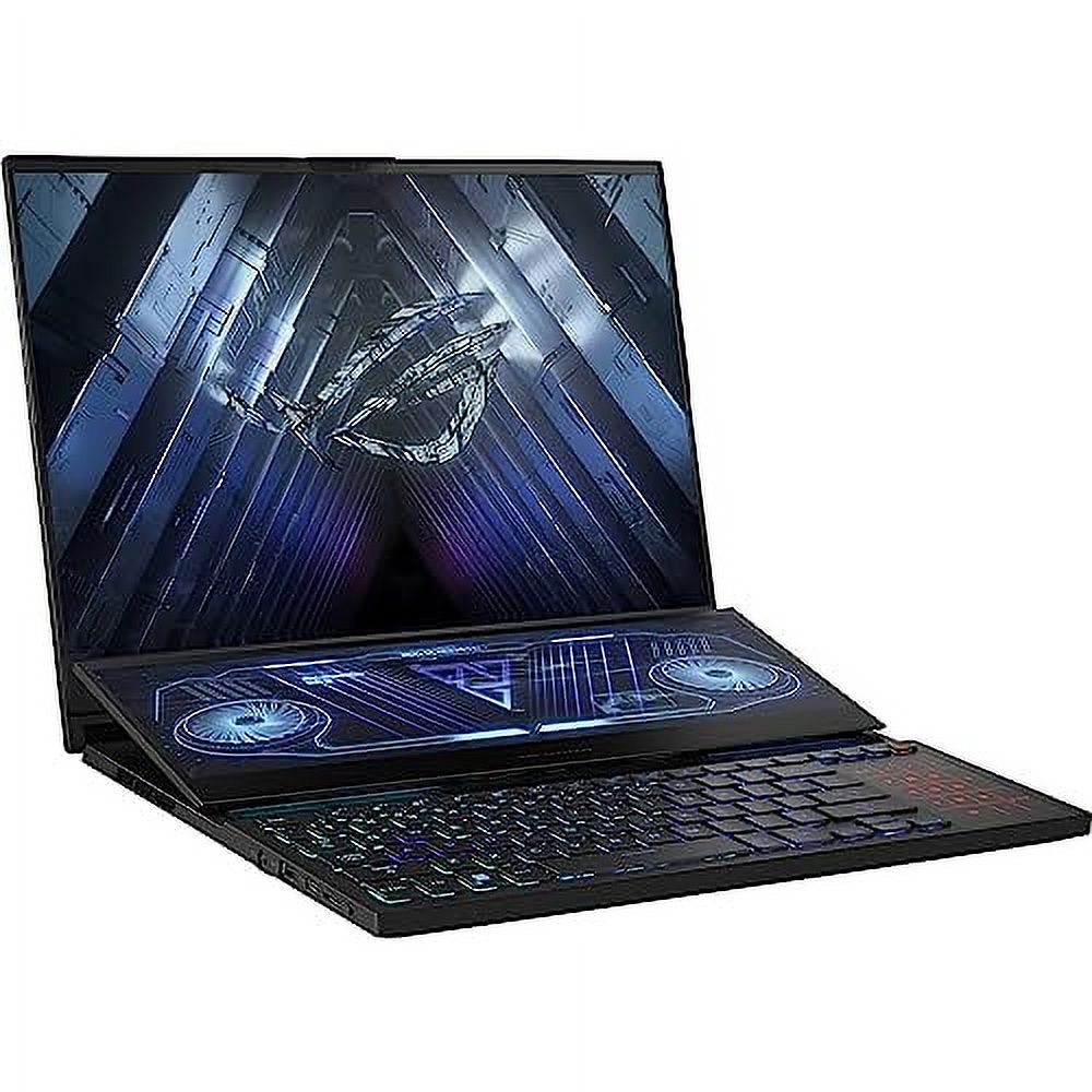 ASUS ROG Zephyrus Duo 16 Gaming & Entertainment Laptop (AMD Ryzen 7 6800H 8-Core, 16GB DDR5 4800MHz RAM, 2TB PCIe SSD, GeForce RTX 3060, 16.0" 165Hz Touch Win 10 Pro) with G5 Essential Dock