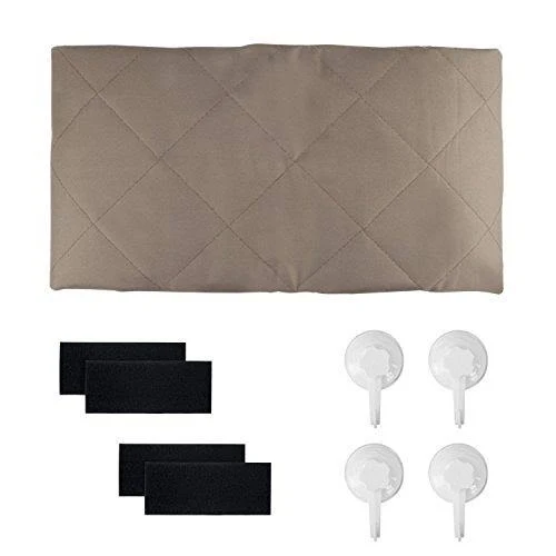 Frontpet SUV Pet Cargo Liner with Quilted Top Full-Size SUV Tan
