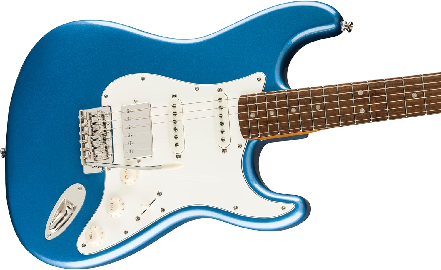 Squier 6 String Solid-Body Electric Guitar, Right, Lake Placid Blue (0374018502)
