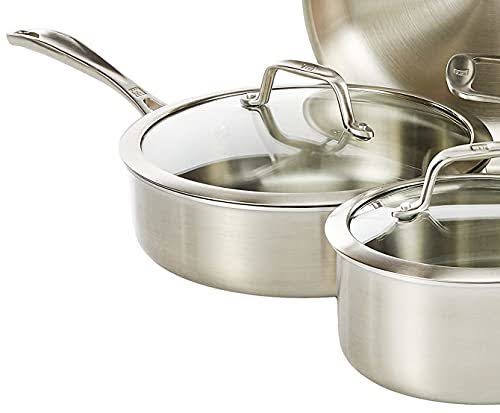 Zwilling J.A. Henckels Spirit 7-piece Stainless Steel Cookware Set